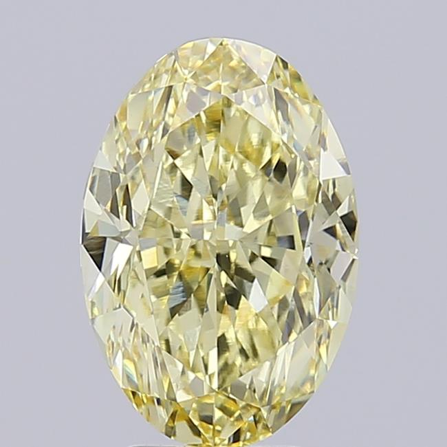 5.02 ct. oval Lab Grown Diamond front image