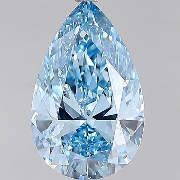 6.01 ct. pear Lab Grown Diamond front image