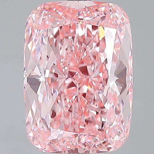 7.01 ct. cushion Lab Grown Diamond front image