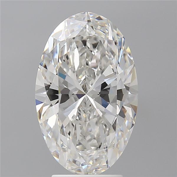 4.08 ct. oval Lab Grown Diamond front image