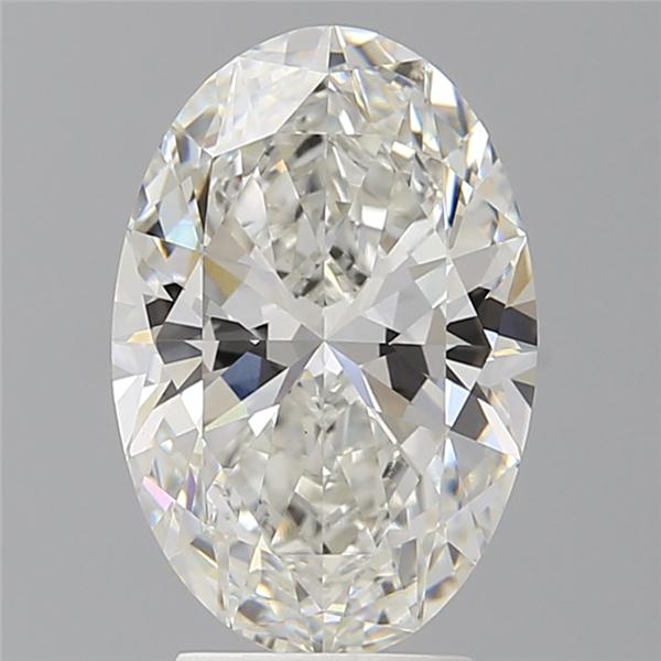 3.50 ct. oval Lab Grown Diamond front image