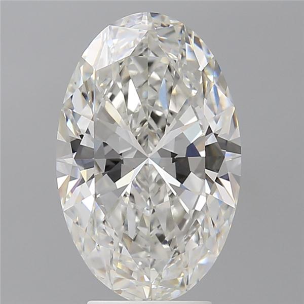4.10 ct. oval Lab Grown Diamond front image