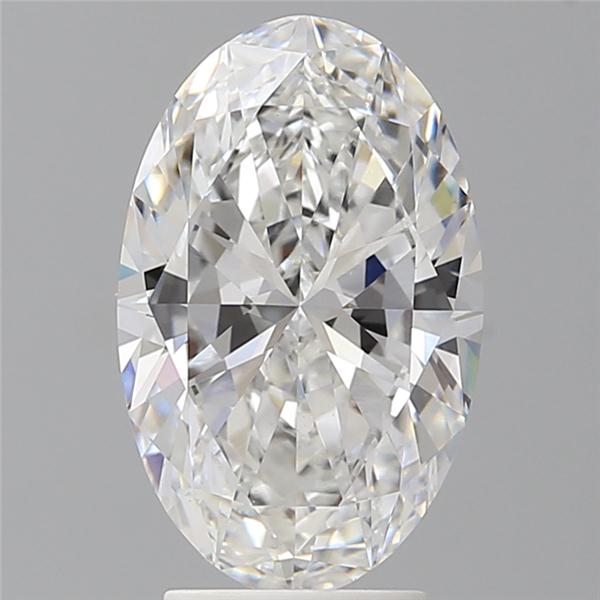 3.55 ct. oval Lab Grown Diamond front image