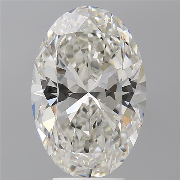 5.08 ct. oval Lab Grown Diamond front image