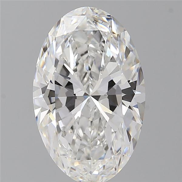 4.01 ct. oval Lab Grown Diamond front image