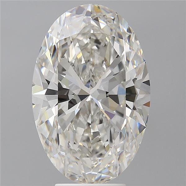 6.03 ct. oval Lab Grown Diamond front image