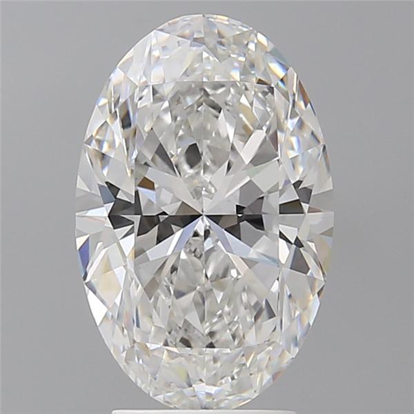3.56 ct. oval Lab Grown Diamond front image