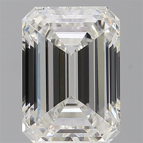 3.52 ct. emerald Lab Grown Diamond front image