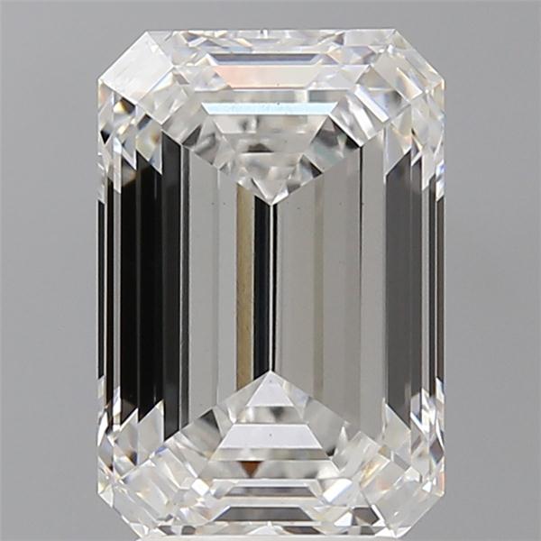 4.09 ct. emerald Lab Grown Diamond front image