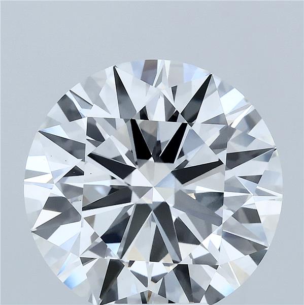 7.08 ct. round Lab Grown Diamond front image