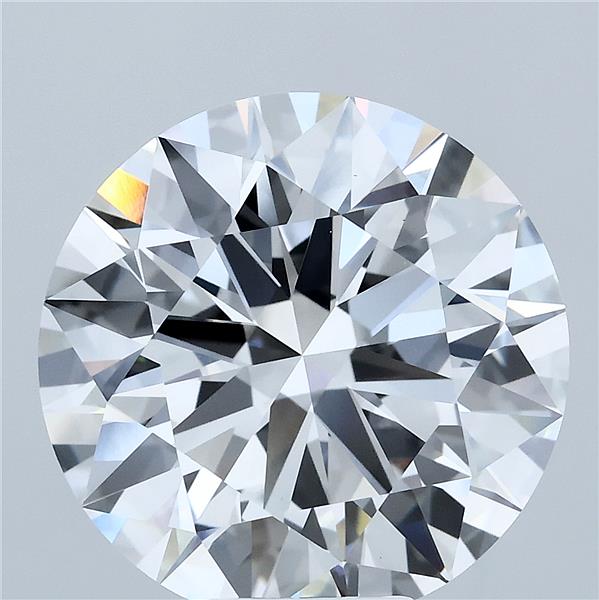 8.08 ct. round Lab Grown Diamond front image