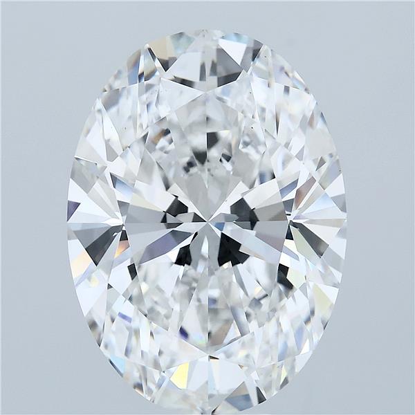 10.09 ct. oval Lab Grown Diamond front image