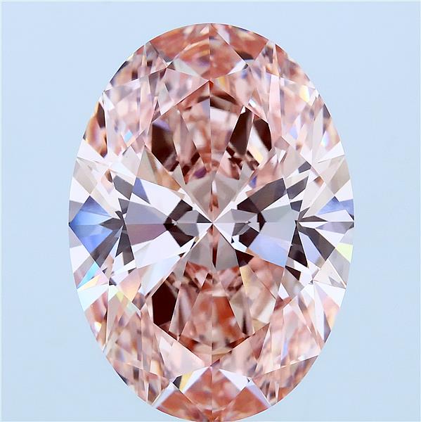 12.03 ct. oval Lab Grown Diamond front image
