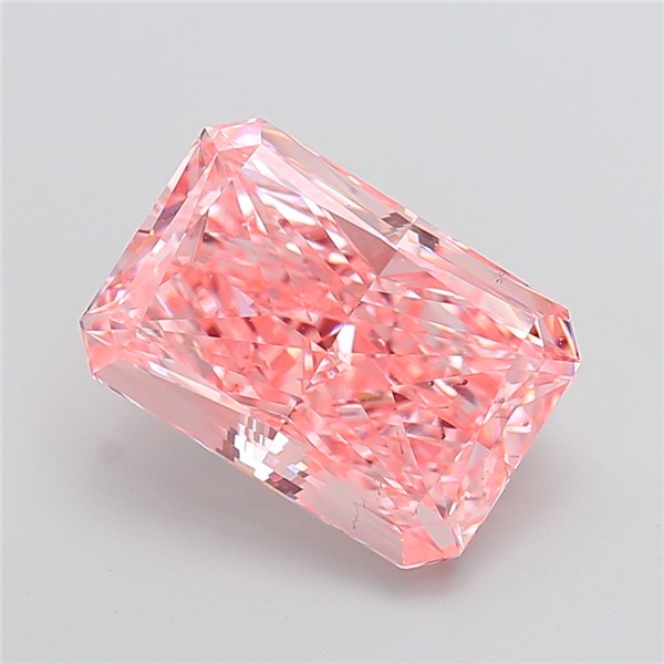 7.08 ct. radiant Lab Grown Diamond front image