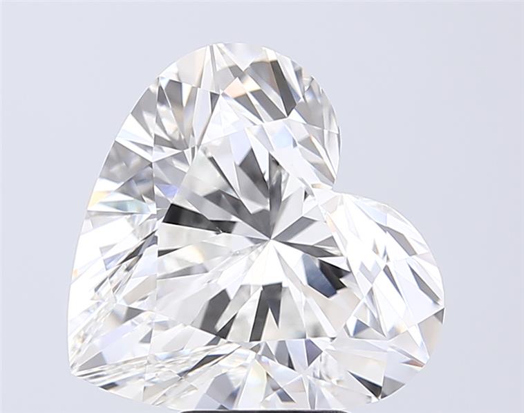 6.07 ct. heart Lab Grown Diamond front image