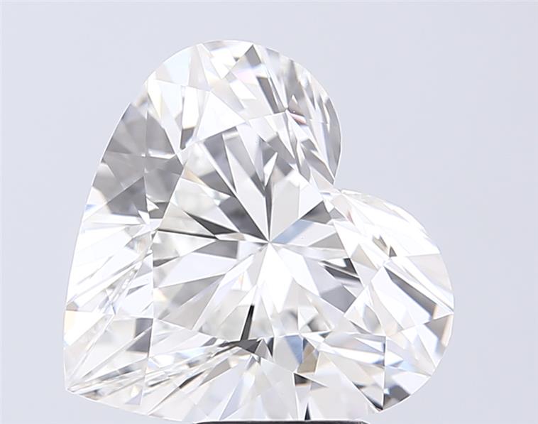 6.08 ct. heart Lab Grown Diamond front image