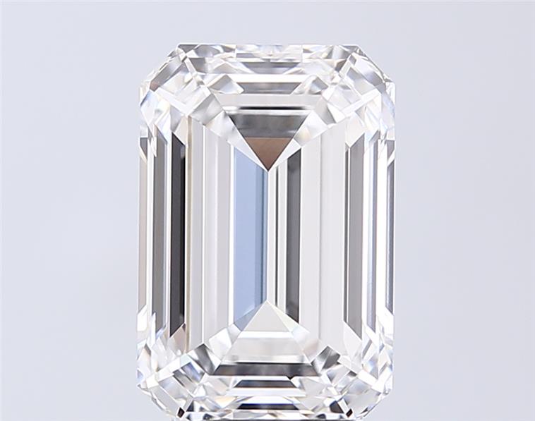 5.04 ct. emerald Lab Grown Diamond front image