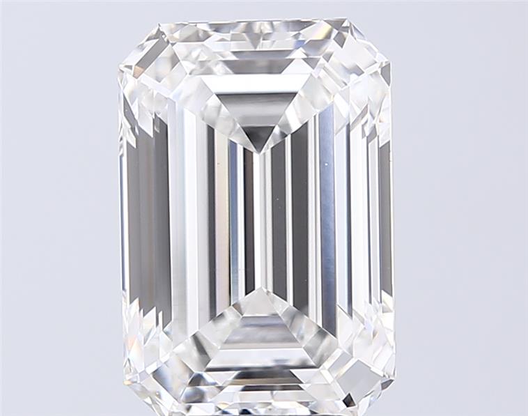 6.08 ct. emerald Lab Grown Diamond front image