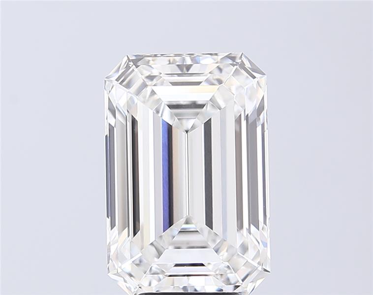 6.08 ct. emerald Lab Grown Diamond front image
