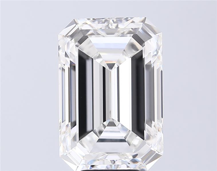 8.04 ct. emerald Lab Grown Diamond front image