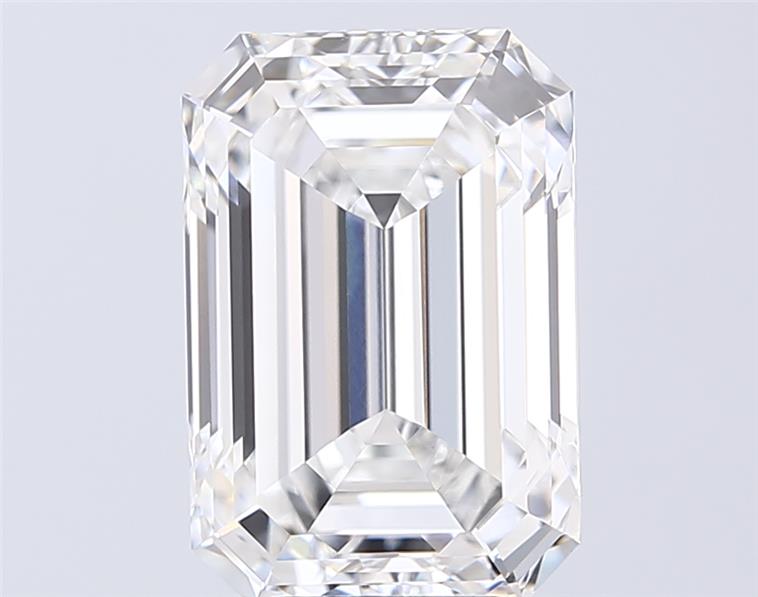 6.09 ct. emerald Lab Grown Diamond front image