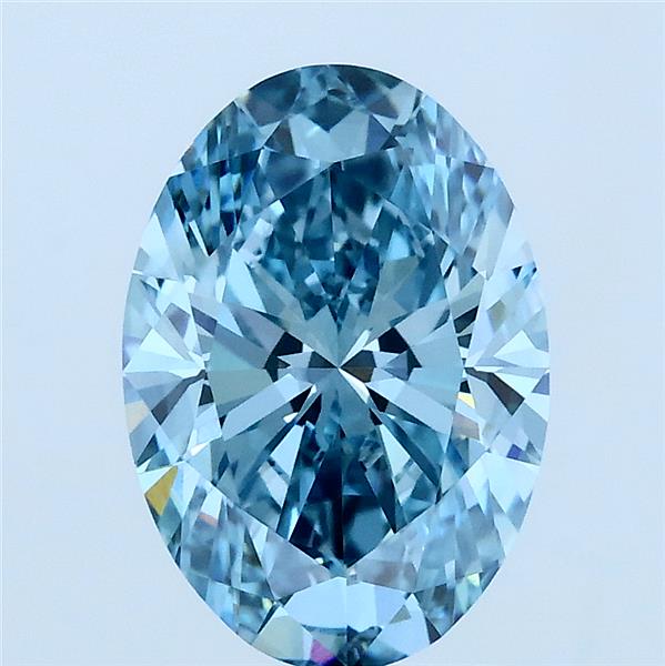 2.25 ct. oval Lab Grown Diamond front image
