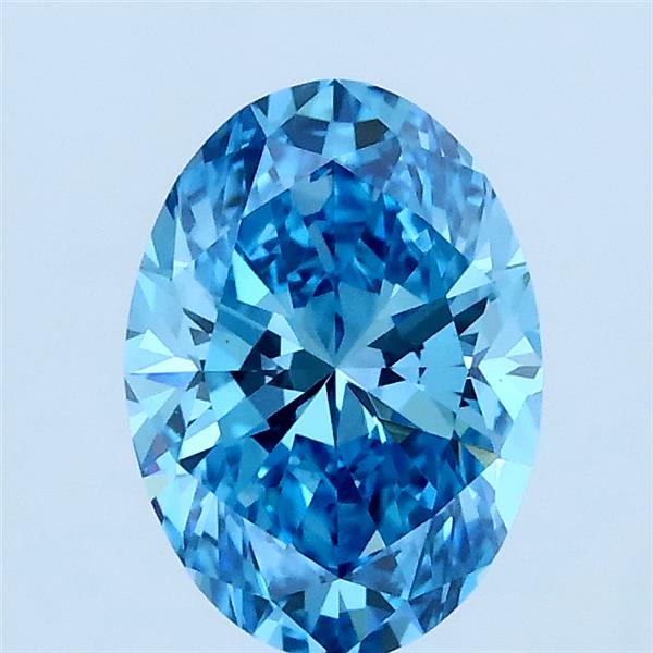 1.21 ct. oval Lab Grown Diamond front image