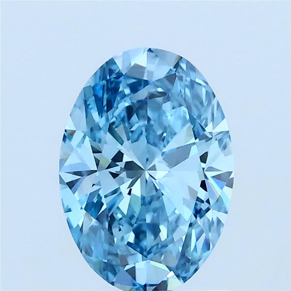 1.00 ct. oval Lab Grown Diamond front image