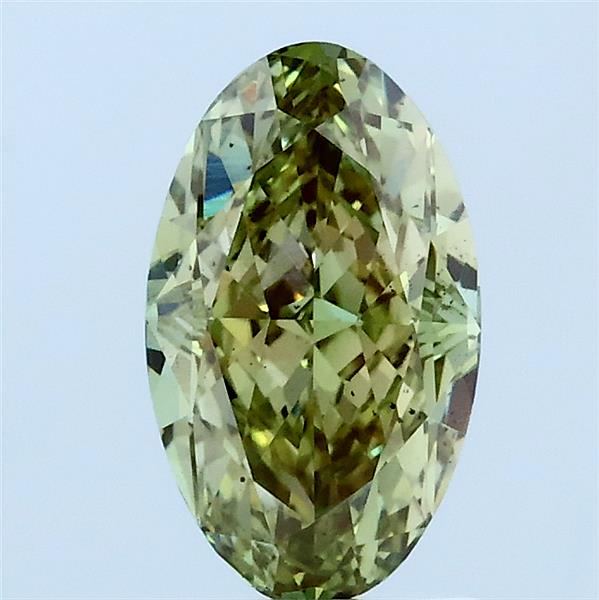 1.38 ct. oval Lab Grown Diamond front image