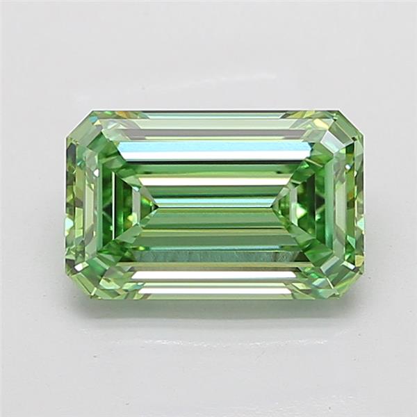 4.02 ct. emerald Lab Grown Diamond front image