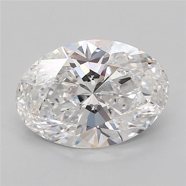 3.05 ct. oval Lab Grown Diamond front image