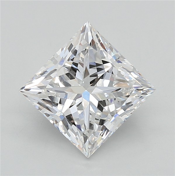3.00 ct. princess Lab Grown Diamond front image