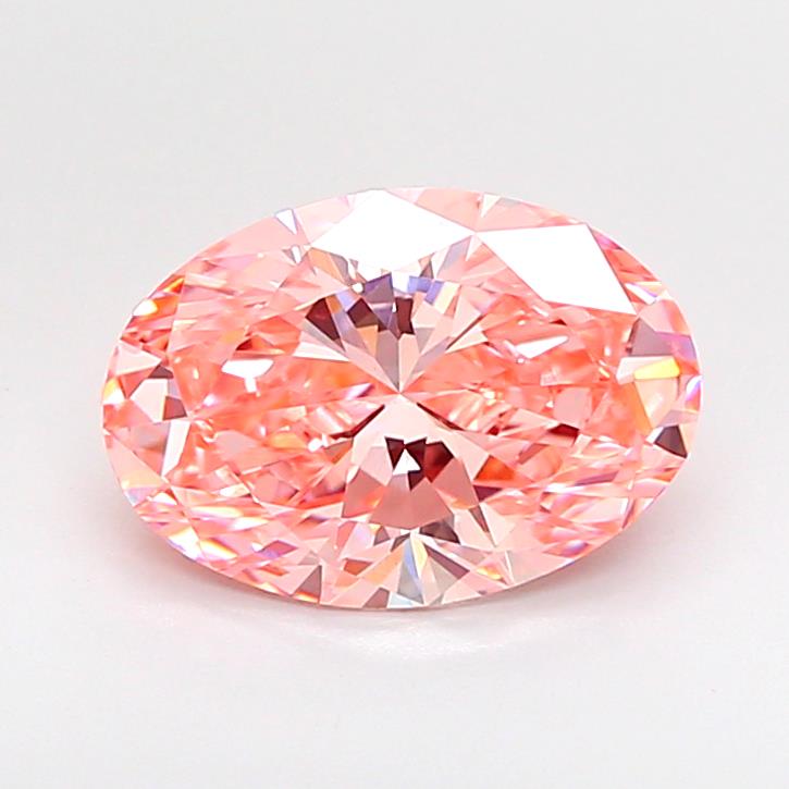 3.04 ct. oval Lab Grown Diamond front image