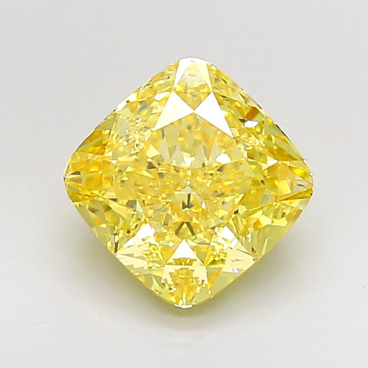 3.02 ct. cushion Lab Grown Diamond front image