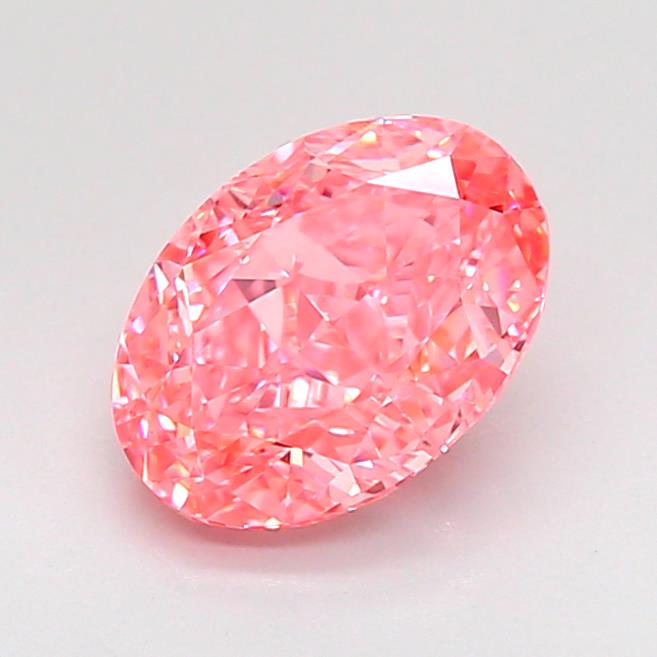 1.52 ct. oval Lab Grown Diamond front image