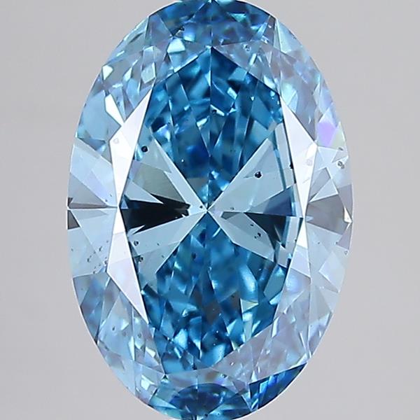 3.00 ct. oval Lab Grown Diamond front image