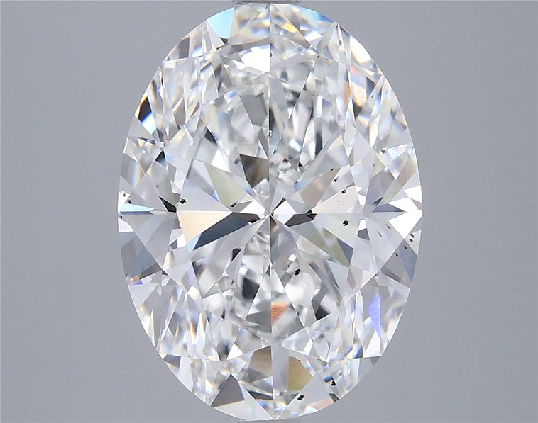 5.00 ct. oval Lab Grown Diamond front image