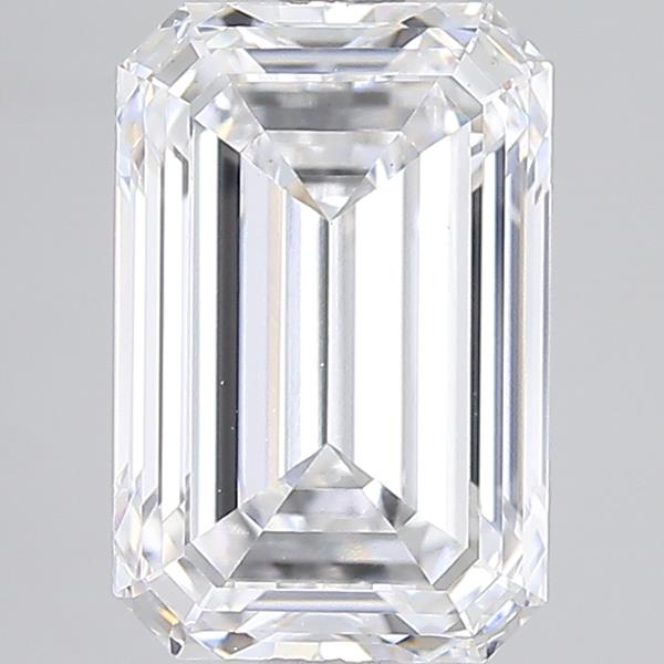 3.05 ct. emerald Lab Grown Diamond front image