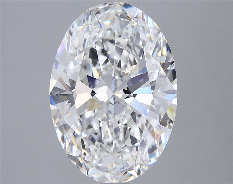 3.44 ct. oval Lab Grown Diamond front image