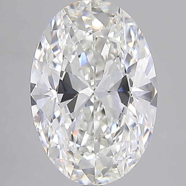 3.40 ct. oval Lab Grown Diamond front image