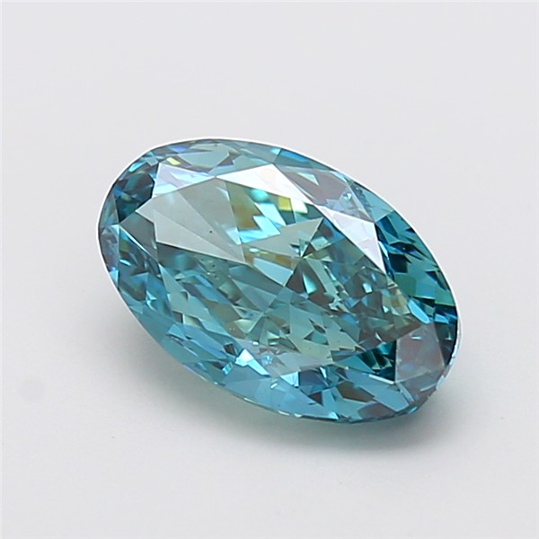 3.02 ct. oval Lab Grown Diamond front image