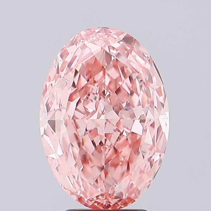 3.01 ct. oval Lab Grown Diamond front image