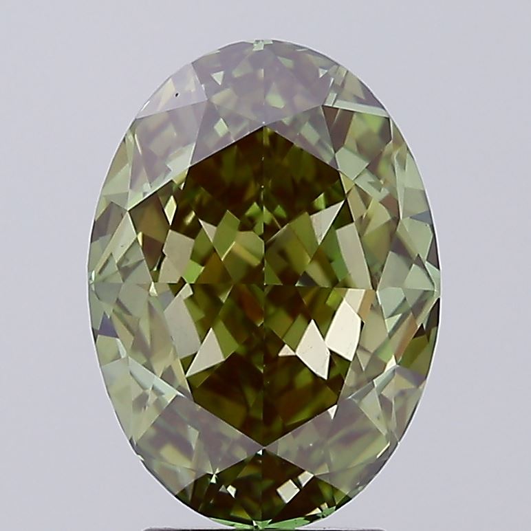 4.09 ct. oval Lab Grown Diamond front image