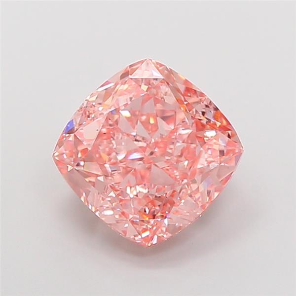 5.01 ct. cushion Lab Grown Diamond front image