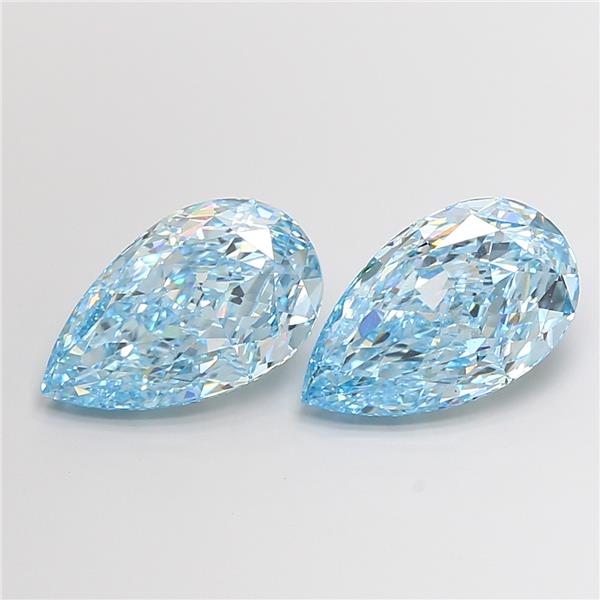4.05 ct. pear Lab Grown Diamond front image