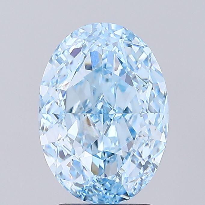 3.03 ct. oval Lab Grown Diamond front image