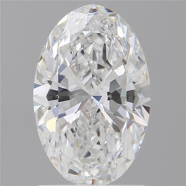 1.61 ct. oval Lab Grown Diamond front image