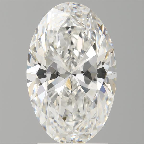 2.60 ct. oval Lab Grown Diamond front image