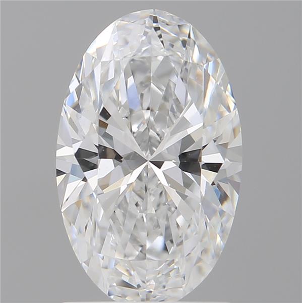 1.59 ct. oval Lab Grown Diamond front image