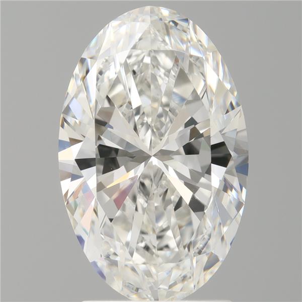 2.58 ct. oval Lab Grown Diamond front image